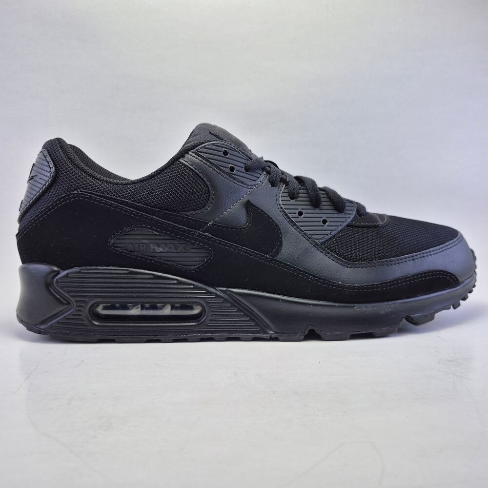 NIKE “Air Max 90” All Black Shoes Mens Size 15